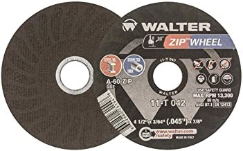 W.11T042 WALTER 4-1/2 X 3/64 (.045) X 7/8 CUT OFF WHEEL
