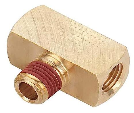 WHF.3600X8 1/2" FNPT X 1/2" MNPT MALE BRANCH TEE BRASS