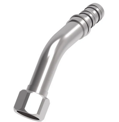 WHF.EJ3534.05.1010S E-Z CLIP SYSTEM A/C REFRIGERATION PRODUCTS FEMALE JIC 37° FLARE 45° ELBOW