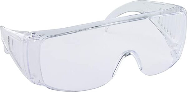 SAS.5120.EA SAS SAFETY 5120 WORKER BEE SAFETY GLASSES - CLEAR FRAME - CLEAR LENS