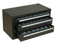 METRIC - TAPS, DRILLS, &amp; DIES EMPTY CONTAINER, HOLDS FROM 2.50 X 0.45 TAP TO 12.0 X 1.75 TAP