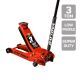 3 TON LOW-PROFILE SUPER DUTY FLOOR JACK WITH RAPID PUMP, SUNBURST METALLIC ORANGE