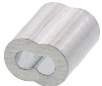 1/8&quot; ALUMINUM DUPLEX SLEEVE