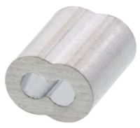 3/16&quot; ALUMINUM DUPLEX SLEEVE