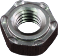 1/4-20 SELF-LOCK WELD NUT 6 PROJECTION HS6L 1420