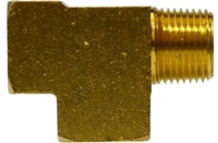 1/2F X 1/2F X 1/2M STREET TEE BRASS