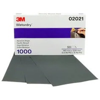 1000 GRIT 5 1/2 X 9 3M IMPERIAL WET OR DRY SANDPAPER
