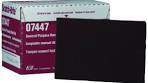 SCOTCH-BRITE™ HAND PAD 7447, HP-HP, A/O VERY FINE, MAROON, 6 IN X 9 IN, 20/INNER