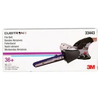 CUBITRON FILE BELT, 1/2 IN W X 18 IN
L, 36 GRIT, PURPLE