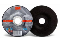 3M 4 1/2&quot; X .045&quot; X 7/8&quot; SILVER 36 GRIT PRECISION SHAPED CERAMIC GRAIN TYPE 27 CUT OFF WHEEL 051125