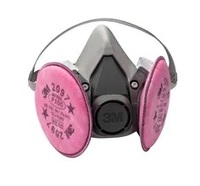 3M MED HALF FACE RESPIRATOR PACKOUT P100 USE WITH 7184 FILTERS