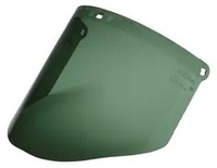 3M PROFESSIONAL FACE SHIELD TINTED GREEN (PK=10)
