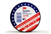 TEMFLEX 1776 BLACK VINYL ELECTRICAL TAPE