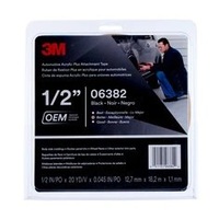 1/2 X 20 YARDS BLACK DOUBLE SIDED FOAM TAPE
