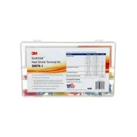 3M SCOTCHLOK HEAT SHRINK TERMINAL KIT, SHSTK-1, 120 PIECES