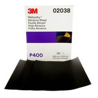 400 GRIT 9 X 22 3M IMPERIAL WET OR DRY SANDPAPER