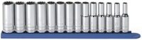 GEARWRENCH 14 PC. 3/8&quot; DRIVE 12 PT. DEEP SOCKET SET, METRIC - 80562