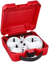 MILWAUKEE 49-22-4185 ALL PURPOSE PROFESSIONAL ICE HARDENED HOLE SAW KIT 28 PIECE