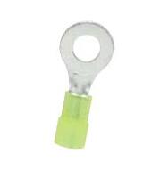 12-10GA (1/4) RING TERMINAL NYLON