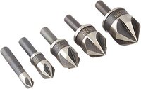 IRWIN TOOLS BLACK OXIDE COUNTERSINK DRILL BIT, 5-PIECE SET