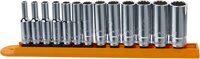 GEARWRENCH 13 PC. 1/4&quot; DRIVE 12 PT. DEEP SOCKET SET, METRIC - 80308