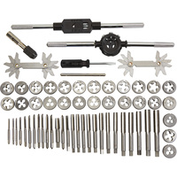 KLUTCH COMBINATION TAP &amp; DIE SET — 60-PC., SAE/METRIC