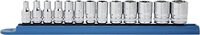 GEARWRENCH 13 PC. 1/4&quot; DRIVE 12 PT. STANDARD SOCKET SET, METRIC - 80306