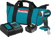 MAKITA XDT131 18V LXT&#174; LITHIUM-ION BRUSHLESS CORDLESS IMPACT DRIVER KIT (3.0AH)