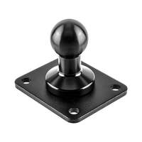 SQUARE MOUNTING BACKER PLATE 4-HOLE AMPS DRILL BASE PATTERN