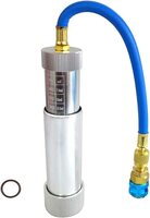 TIKSCIENCE AC OIL AND DYE INJECTOR R134A QUICK COUPLER,AIR CONDITIONING LINE REPAIR TOOLS R-134A R41