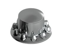 AMERICAN CHROME REAR COVER KIT, 33MM PUSH-ON ..15700 OBSCURITY- ARMCO, 10LUG, SHT33MM PUSHDOWN W/F