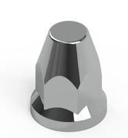 33MM FLAT-TOP PUSH-ON WITH SMOOTH FLANGE (BLISTER PACKAGED-10/PACK)
