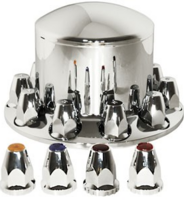 REAR COVER AND NUT COVER REAR AXLE COVER KIT 33 MM THREADED 15600