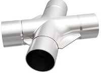 4&quot; EXHAUST KIT IN BOX.6---(10780) EXHAUST COUPLER 90DEG, 4?OD-OD,