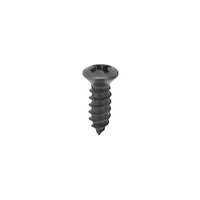 #8 X 1/2&quot; PHILLIPS OVAL HEAD TAPPING SCREW BLACK OXIDE AB
