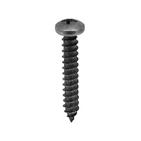 #8 X 1&quot; PHILLIPS PAN TAPPING SCREW BLACK OXIDE