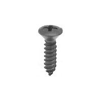 #10 X 3/4&quot; PHILLIPS OVAL TAPPING SCREW BLACK OXIDE