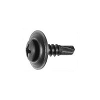 #8 X 5/8&quot; PHILLIPS OVAL TEK SCREW COUNTERSUNK BLACK OXIDE