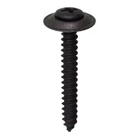 #8 X 1-1/4&quot; PHILLIPS OVAL TAPPING SCREW BLACK OXIDE