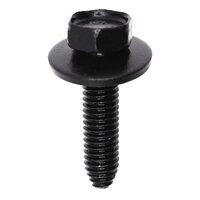 M6-1.0 X 25MM HEX HEAD SEMS 17MM OD - PHOSPHATE