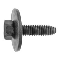 M6-1.0 X 25MM HEX HEAD SEMS 24MM OD - PHOSPHATE