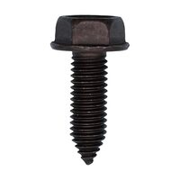 8-1.25 X 25MM HEX WASHER HD - BLACK POLYSEAL