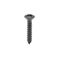 #6 X 3/4&quot; PHILLIPS OVAL TAPPING SCREW BLACK OXIDE