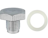 1/2-20 AUTOMOTIVE DRAIN PLUG WITH NYLON WASHER