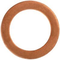 COPPER WASHER 9/16 I.D. 13/16 O.D. 3/32 THICK