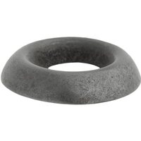#8 COUNTERSUNK FINISH WASHER BLACK ZINC