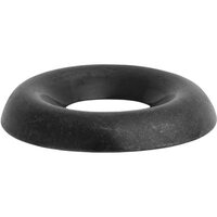 #10 COUNTERSUNK BRASS FINISH WASHER BLK EBONOL