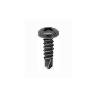 #8 X 1/2&quot; PHILLIPS PAN TEK SCREW BLACK OXIDE