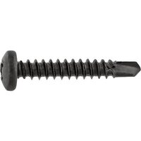 #10 X 1/2&quot; PHILLIPS PAN TEK SCREW BLACK OXIDE