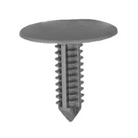 1-3/4&quot; HD X 7/31&quot; STEM DIA X 11/16&quot; L TRIM PANEL RETAINER BLACK NYLON TYPE 1